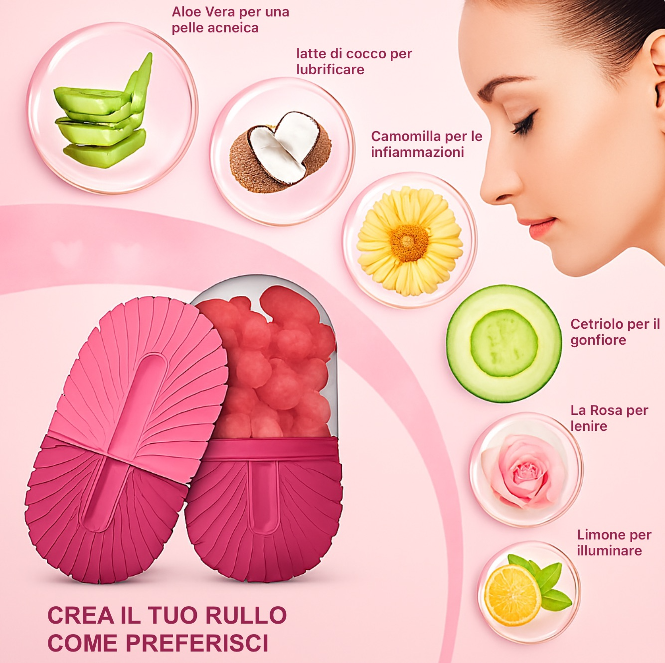 Rullo viso refrigerante