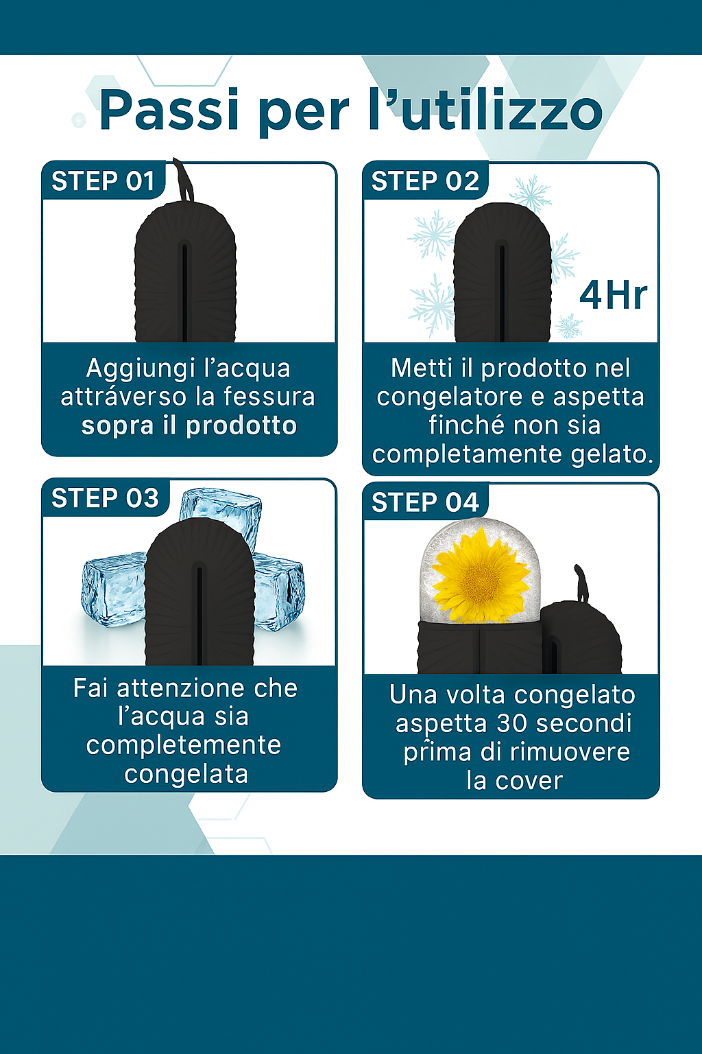 Rullo viso refrigerante