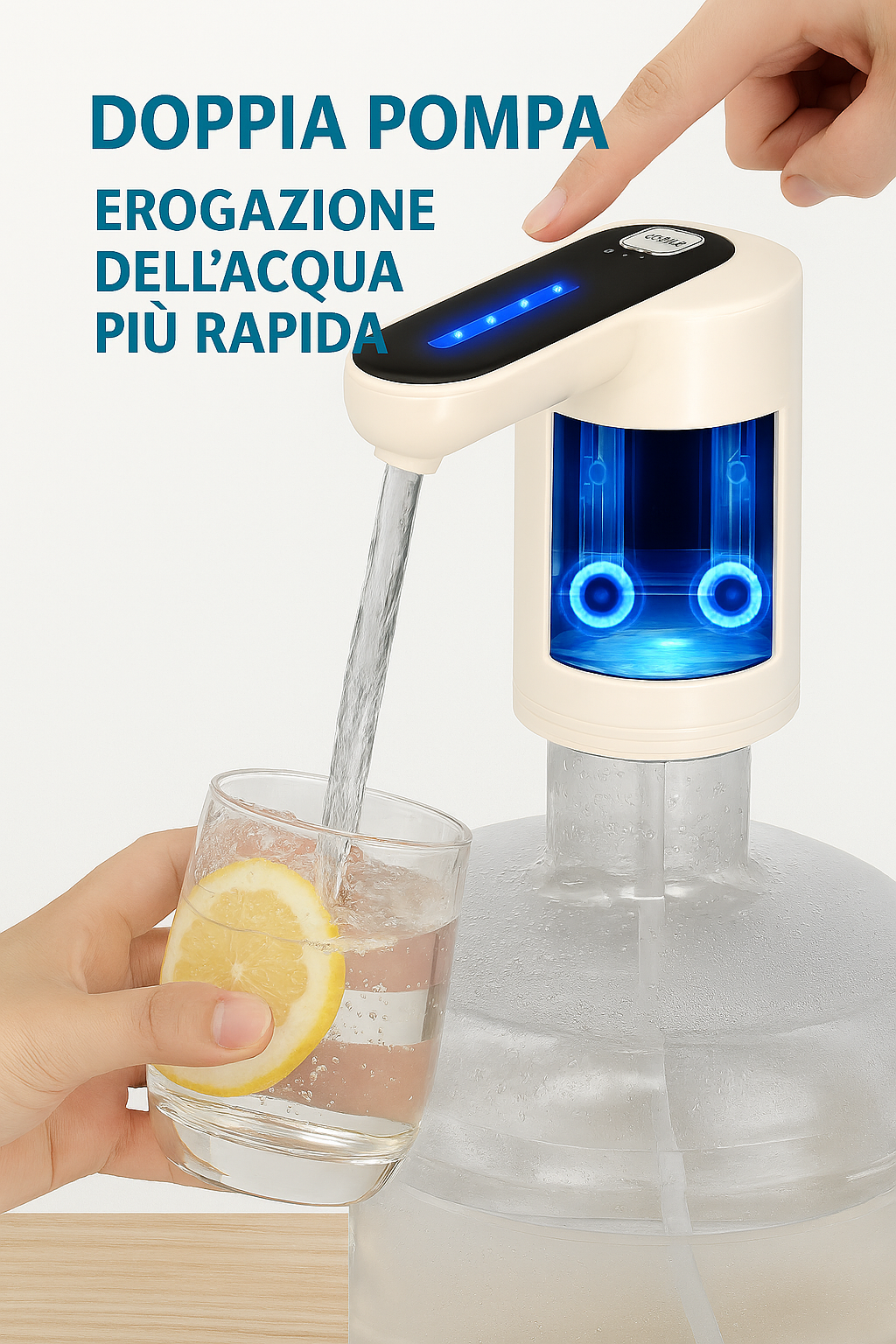 Dispenser d’acqua smart