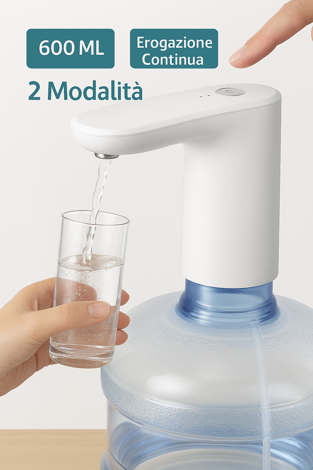 Dispenser d’acqua smart